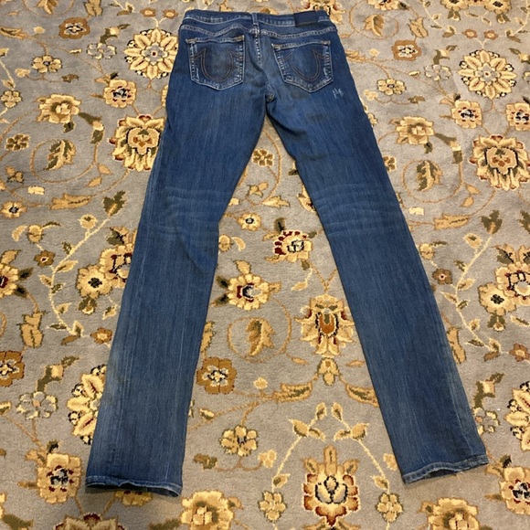 True Religion Cora Mid Rise Straight Jeans - Picture 6 of 8